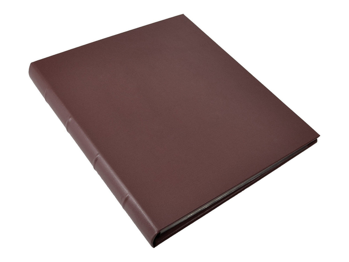 Gallery Leather Maine Presentation Binder 10 Sheet 20 Page Refill